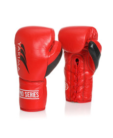 Рукавички боксерські Yakimasport WOLF L розмір 10 унцій, червоні