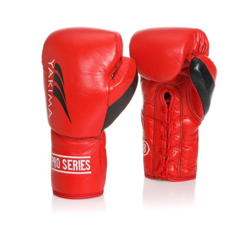 Рукавички боксерські Yakimasport WOLF L розмір 10 унцій, червоні