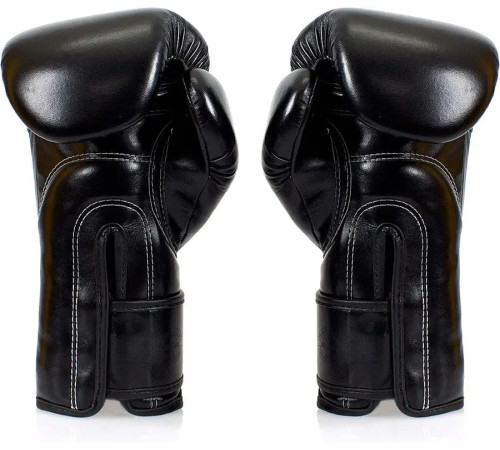 Рукавички боксерські з бинтами Fairtex BGV14SB 12 унцій, чорні