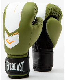 Боксерські рукавиці Everlast PROSPECT 2 BOXING GLOVE 6 унцій, чорно-зелені