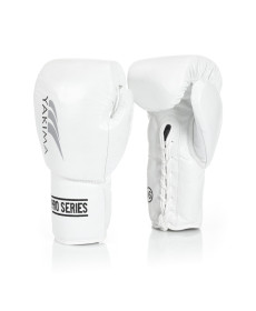 Рукавички боксерські Yakimasport WOLF L розмір 10 унцій, білі