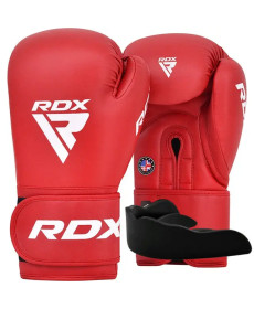 Рукавички боксерські з капою RDX AS2 розмір 10 унцій, червоні