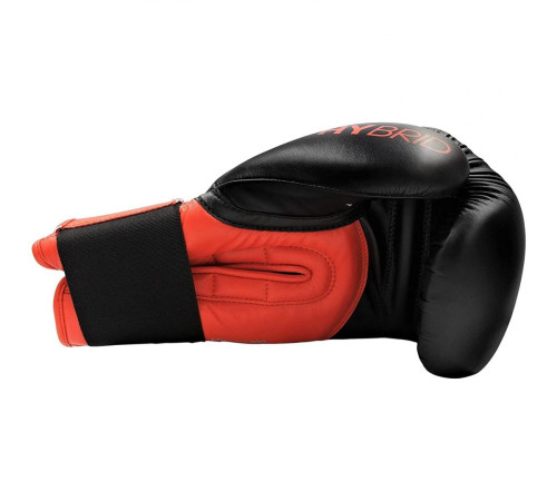 Рукавички боксерські ADIDAS Hybrid 100 розмір 12 унцій, чорно-червоні
