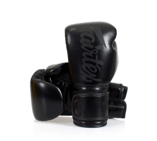 Рукавички боксерські з бинтами Fairtex BGV14SB 16 унцій, чорні
