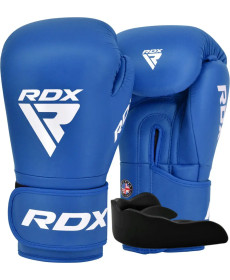 Рукавички боксерські з капою RDX AS1 BLUE 10 унцій, сині