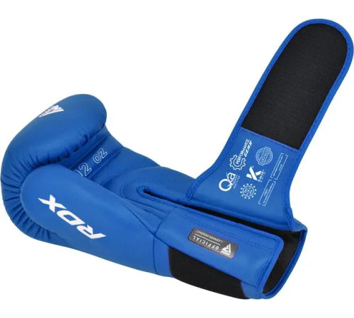 Рукавички боксерські з капою RDX AS1 BLUE 10 унцій, сині