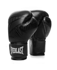 Боксерські рукавиці Everlast SPARK TRAINING GLOVES 12 унцій, чорно-білі