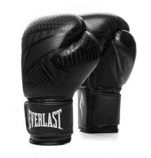 Боксерські рукавиці Everlast SPARK TRAINING GLOVES 10 унцій, чорно-білі