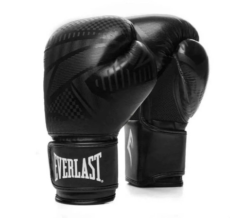 Боксерські рукавиці Everlast SPARK TRAINING GLOVES 10 унцій, чорно-білі