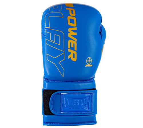 Рукавички боксерські PowerPlay 3089 Alpha розмір 12 унцій, сині