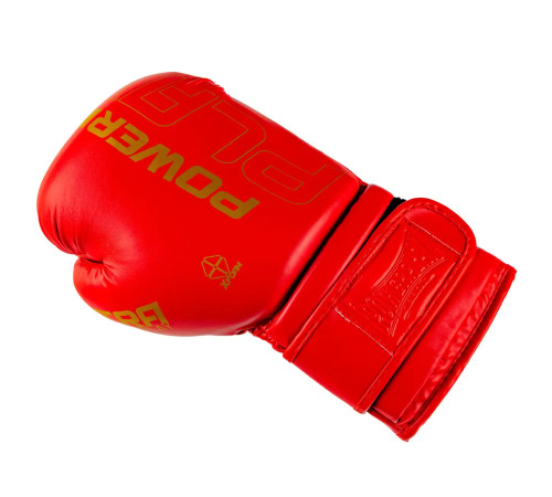 Рукавички боксерські PowerPlay 3089 Alpha розмір 14 унцій, червоні