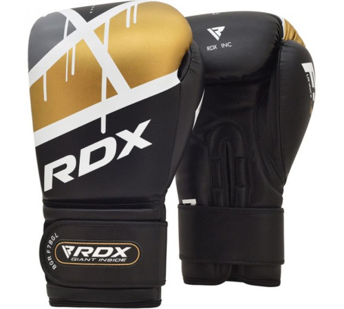 Рукавички боксерські RDX Rex Leather 8 унцій, різнокольорові