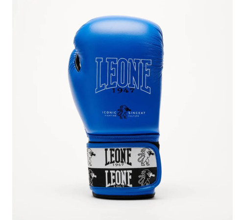 Рукавички боксерські з бинтами Leone GN208 ICONIC розмір 10 унцій, сині