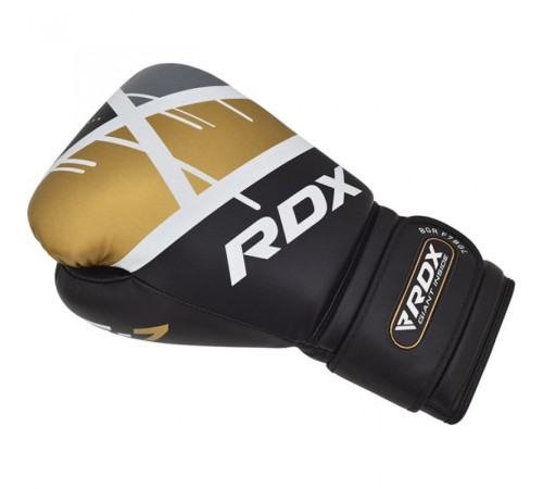 Рукавички боксерські RDX Rex Leather 16 унцій, різнокольорові