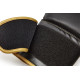 Боксерські рукавиці Reebok Boxing Gloves 12 унцій чорно-золотисті