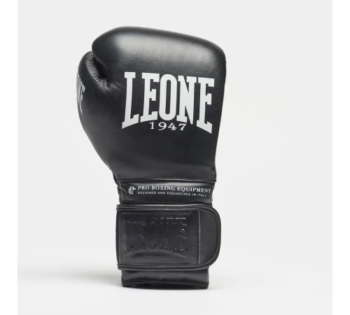 Рукавички боксерські з бинтами Leone GN111 THE GREATEST розмір 14 унцій, чорні