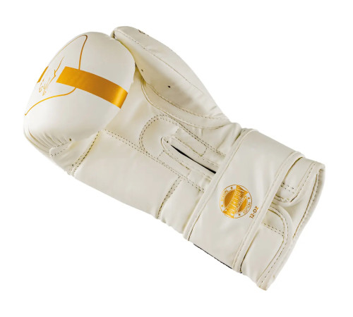 Рукавички боксерські PowerPlay 3089 Alpha розмір 10 унцій, білі