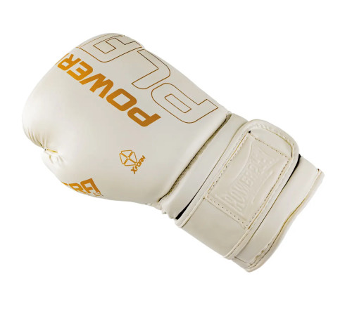 Рукавички боксерські PowerPlay 3089 Alpha розмір 10 унцій, білі