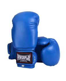 Рукавички боксерські PowerPlay 3004 Classic розмір 8 унцій, сині