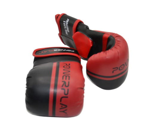 Рукавички снарядні PowerPlay 3025 розмір S, чорно-червоні