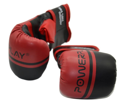 Рукавички снарядні PowerPlay 3025 розмір S, чорно-червоні
