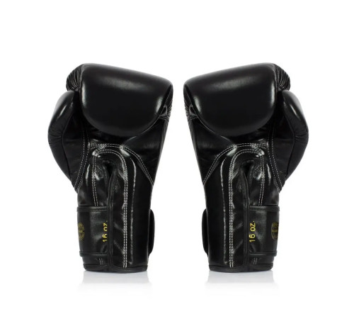 Рукавички боксерські з бинтами Fairtex BGVG1 розмір 10 унцій, чорні