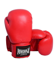 Рукавички боксерські PowerPlay 3004 Classic розмір 8 унцій, червоні