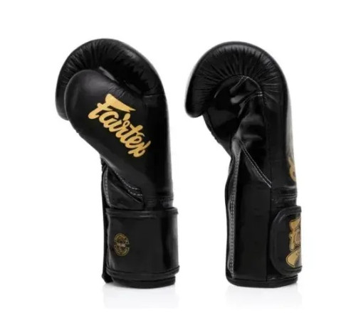 Рукавички боксерські з бинтами Fairtex BGVG1 розмір 12 унцій, чорні