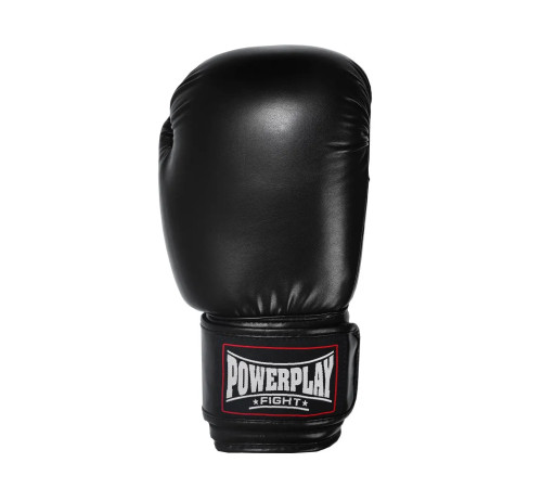 Рукавички боксерські PowerPlay 3004 Classic розмір 6 унцій, чорні