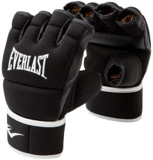 Рукавички для кікбоксингу EVERLAST CORE розмір S/M, чорно-білі