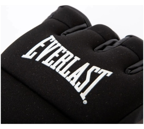 Рукавички для кікбоксингу EVERLAST CORE розмір S/M, чорно-білі