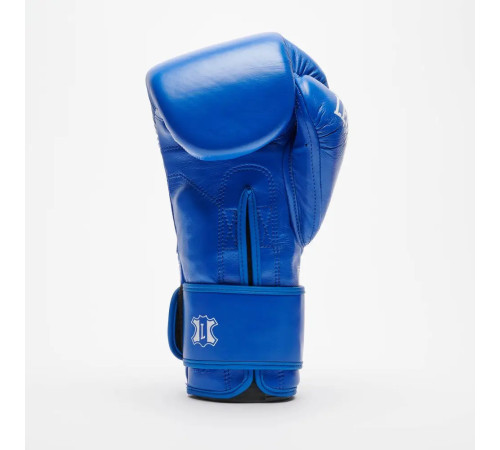 Рукавички боксерські з бинтами Leone GN111 THE GREATEST розмір 14 унцій, сині