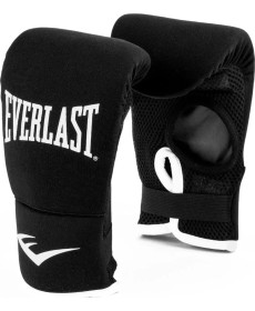 Боксерські рукавиці Everlast CORE SLIP ON BOXING GLOVE чорні-білий