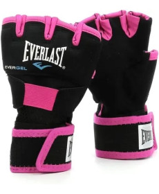 Рукавички жіночі Everlast EVERGEL HAND WRAPS розмір S/M, чорно-рожеві