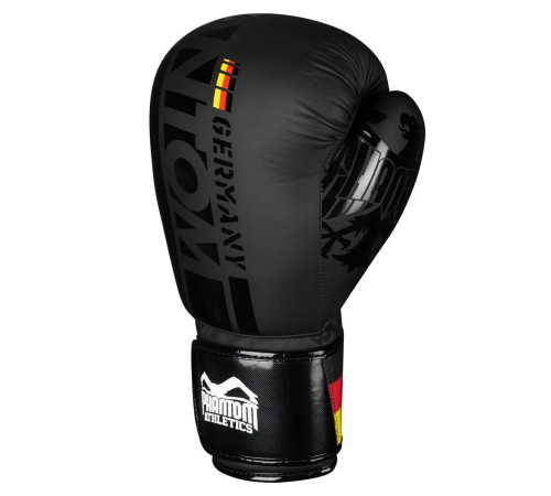 Рукавички боксерські з бинтами Phantom Germany 14 унцій, чорні
