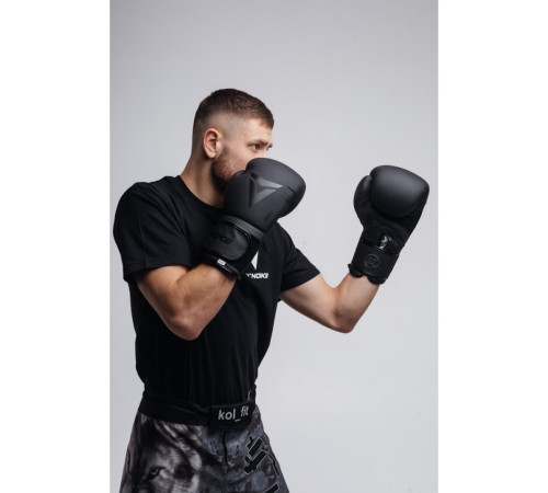 Рукавички боксерські V`Noks Ultima 16 унцій, чорні