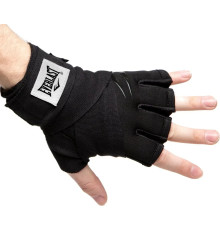 Боксерські рукавички Everlast EVERGEL FASTWRAPS розмір XL, чорні