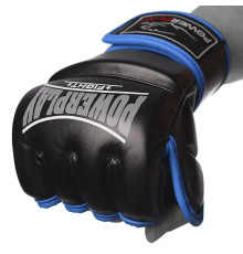 Рукавички для MMA PowerPlay 3058 розмір M, чорно-сині