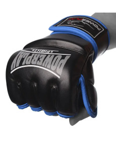 Рукавички для MMA PowerPlay 3058 розмір M, чорно-сині
