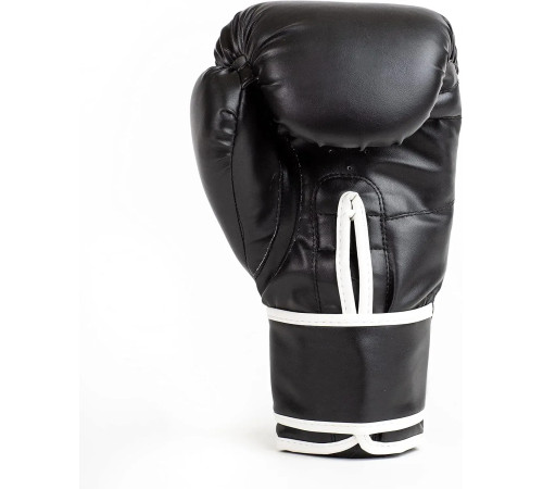 Боксерські рукавиці Everlast CORE 2 TRAINING GLOVE унцій S/M, чорно-білі