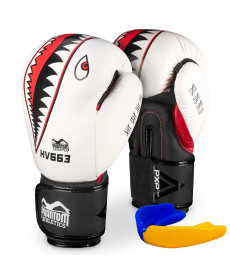 Рукавички боксерські з капою Phantom Fight Squad 16 унцій, білі