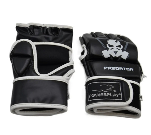 Рукавички для MMA PowerPlay 3056 А розмір XL, чорні