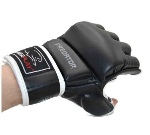 Рукавички для MMA PowerPlay 3056 розмір XL, чорні