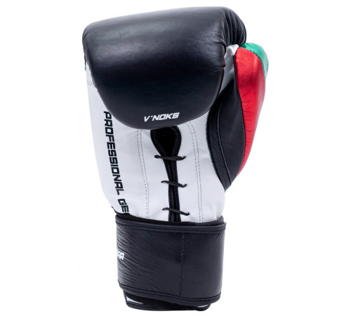 Рукавички боксерські V`Noks Mex Pro Training 8 унцій, різнокольорові
