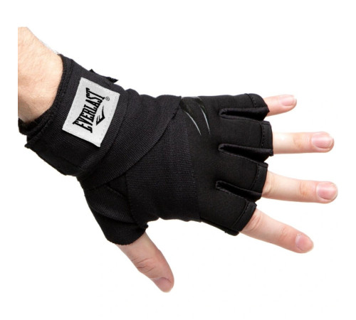 Рукавички боксерські Everlast EVERGEL FASTWRAPS розмір M, чорні