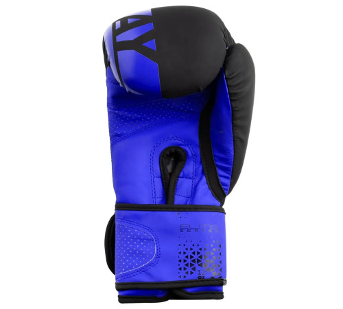 Рукавички боксерські PowerPlay 3086 Challenger Matt 10 унцій, чорно-сині Рукавички боксерські PowerPlay 3086 Challenger Matt 10 унцій, чорно-сині