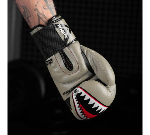 Рукавички боксерські з капою Phantom Fight Squad 16 унцій, бежевий