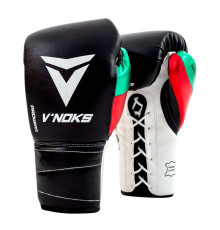 Рукавички боксерські V`Noks Mex Pro 12 унцій, різнокольорові