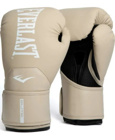 Боксерські рукавиці Everlast ELITE 2 BOXING GLOVES 14 унцій, бежеві
