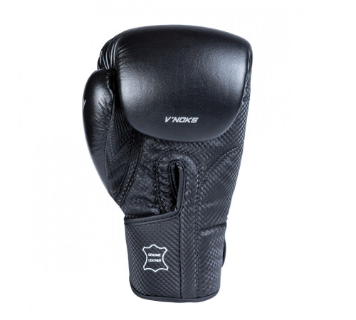 Рукавички боксерські V`Noks Optima 10 унцій, чорні